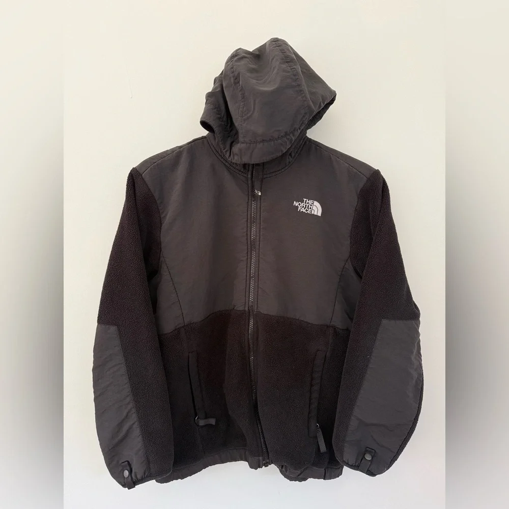 The North Face Girl's Hooded Denali Fleece Jacket | Size Large